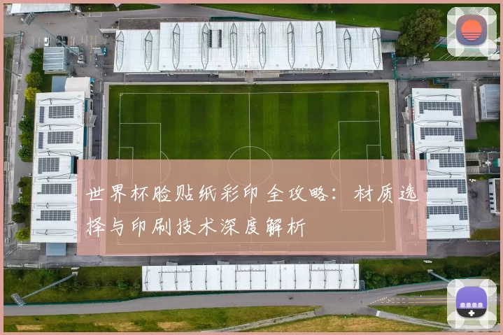 世界杯脸贴纸彩印全攻略：材质选择与印刷技术深度解析